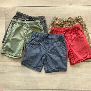 Discounted Shipping! 5 pairs of 5T boy Cat & Jack shorts